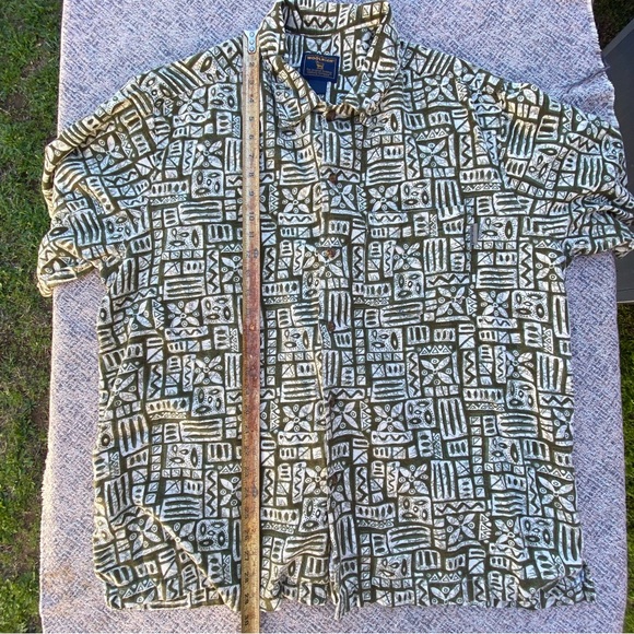 Vintage Woolrich Button Down Shirt Ss size L Xl - Picture 3 of 11